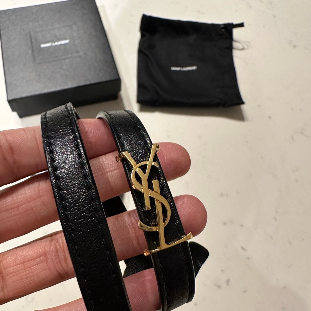 YSL OPYUM DOUBLE WRAP BRACELET